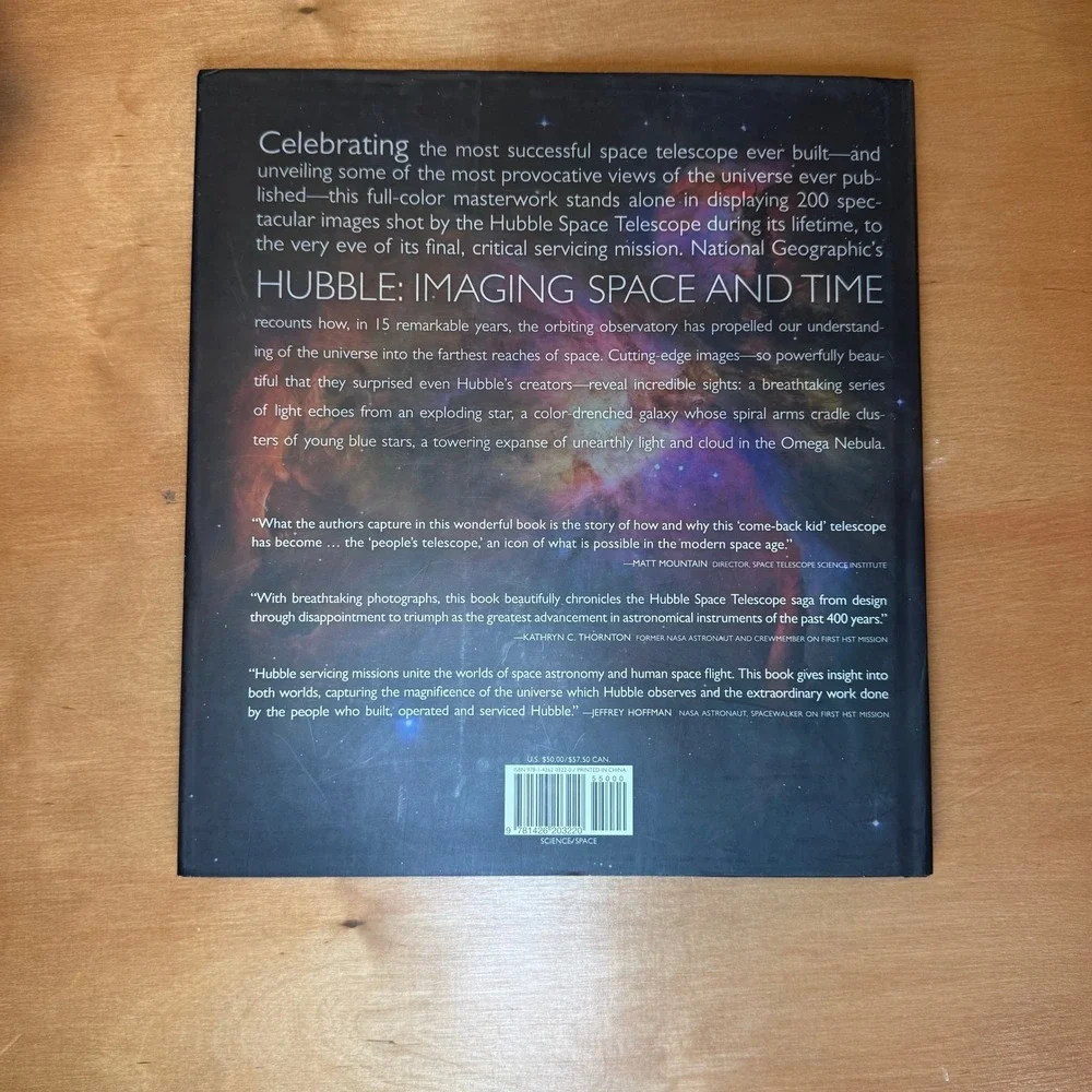 Hubble‎ Imaging Space and Time National Geographic Hardcover Book